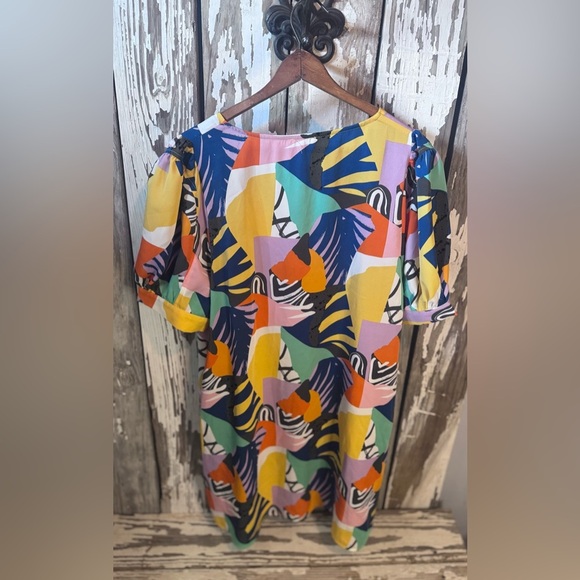 Jodifl Palmetto Bay Dress Multi Color Size Medium - Picture 8 of 10